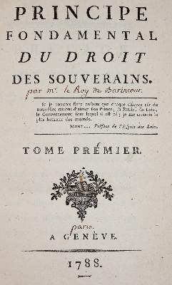 Bild Nr.1: 142-578 (Le Roy de Barincourt).: (Jus der Bibliothek v. Prof. Thomas Würtenberger, Frankreich)