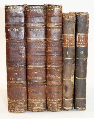 Bild Nr.2: 142-592 Helvetius,C.A.: (Jus der Bibliothek v. Prof. Thomas Würtenberger)
