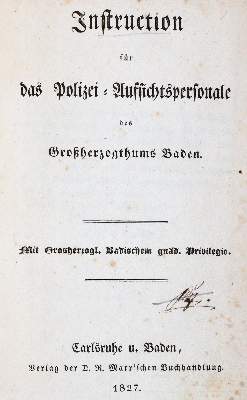 Bild Nr.1: 142-639 Instruction: (Jus der Bibliothek v. Prof. Thomas Würtenberger, Juridica und Kriminologie)