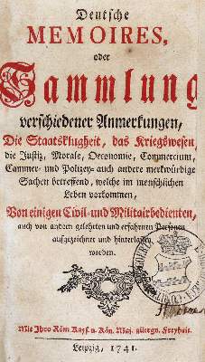 Bild Nr.1: 142-640 (Justi,J.H.G.v.).: (Jus der Bibliothek v. Prof. Thomas Würtenberger, Juridica und Kriminologie)
