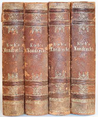 Bild Nr.2: 142-645 Koch,C.F.: (Jus der Bibliothek v. Prof. Thomas Würtenberger, Juridica und Kriminologie)