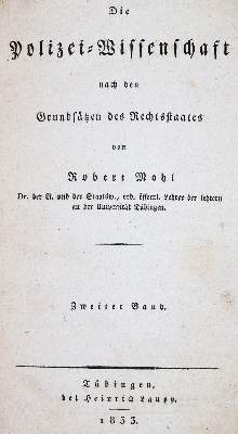 Bild Nr.1: 142-652 Mohl,R.: (Jus der Bibliothek v. Prof. Thomas Würtenberger, Juridica und Kriminologie)