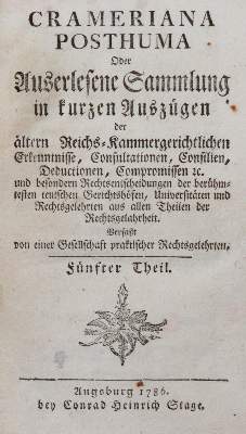 Bild Nr.1: 142-658 (Sartori,J.v.).: (Jus der Bibliothek v. Prof. Thomas Würtenberger, Juridica und Kriminologie)