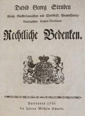 Bild Nr.1: 142-662 Strube,D.G.: (Jus der Bibliothek v. Prof. Thomas Würtenberger, Juridica und Kriminologie)