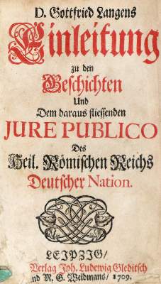 Bild Nr.1: 142-675 Lange,G.: (Jus der Bibliothek v. Prof. Thomas Würtenberger)