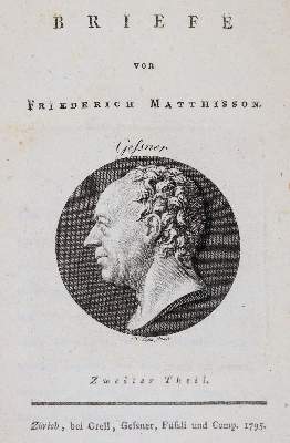 Bild Nr.1: 142-678 Matthisson,F.: (Jus der Bibliothek v. Prof. Thomas Würtenberger)