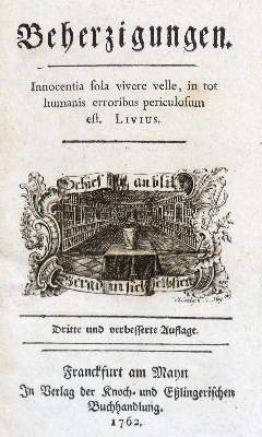 Bild Nr.1: 142-690 (Moser,K.F.v.).: (Jus der Bibliothek v. Prof. Thomas Würtenberger)