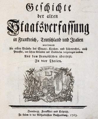 Bild Nr.1: 142-702 (Buat-Nancay,L.G.du).: (Jus der Bibliothek v. Prof. Thomas Würtenberger, Politik und Staatswissenschaften)