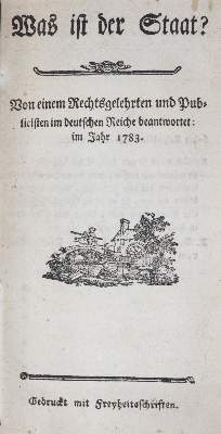 Bild Nr.1: 142-703 (Chrismar,F.A.).: (Jus der Bibliothek v. Prof. Thomas Würtenberger, Politik und Staatswissenschaften)