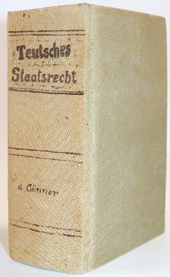 Bild Nr.2: 142-705 Gönner,N.T.: (Jus der Bibliothek v. Prof. Thomas Würtenberger, Politik und Staatswissenschaften)