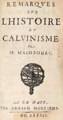 Bild Nr.1: 142-73 (Rou,J.).: (Calvinismus, Maimbourg)