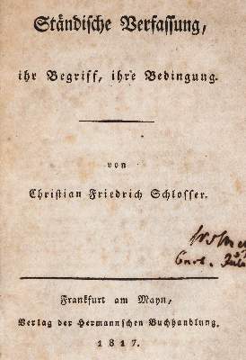 Bild Nr.1: 142-732 Sammlung: (Jus der Bibliothek v. Prof. Thomas Würtenberger, Politik und Staatswissenschaften)