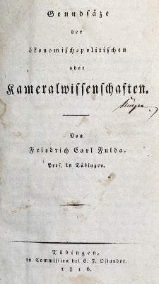 Bild Nr.1: 142-739 Zincke,G.H.: (Jus der Bibliothek v. Prof. Thomas Würtenberger, Politik und Staatswissenschaften)