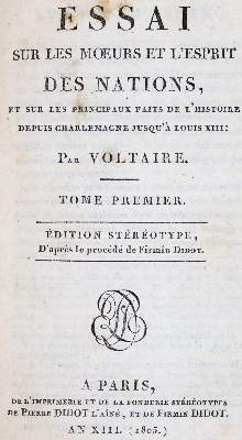 Bild Nr.1: 142-756 Voltaire,F.M.A.de.: (Jus der Bibliothek v. Prof. Thomas Würtenberger)
