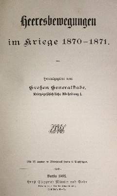 Bild Nr.1: 142-828 Studien zur Kriegsgeschichte und Taktik.: (Militaria)