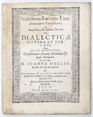 Bild Nr.1: 142-84 Cnespelius,J.: (Alte Drucke, Handschriften und Theologie)