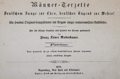 Bild Nr.1: 142-882 Sammlung: (Musik)