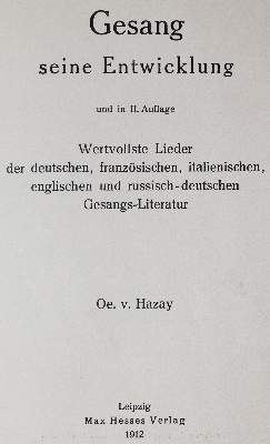 Bild Nr.1: 142-883 Sammlung: (Musik)