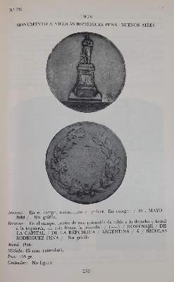 Bild Nr.3: 142-898 Argentinien.: (Numismatik u. Siegelkunde, Medaillen)