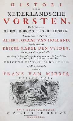 Bild Nr.2: 142-899 Mieris,F.v.: (Numismatik u. Siegelkunde, Benelux)