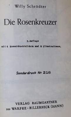 Bild Nr.3: 142-919 Schrödter,W.: (Rosenkreuzer)