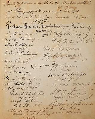 Bild Nr.3: 142-938 Wien.: (Studentika und Hochschulen, Handschriften)