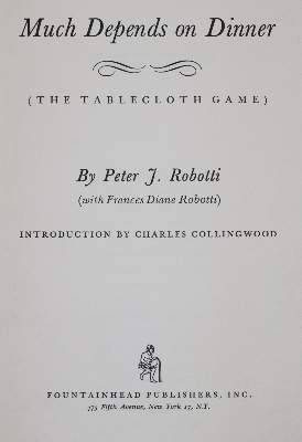Bild Nr.1: 142-979 Robotti,P.J.: (Küche und Haushalt, Kochbücher)