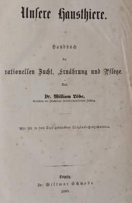 Bild Nr.1: 142-997 Baldamus,A.C.E.: (Land- und Forstwirtschaft, Tierhaltung, Geflügel)