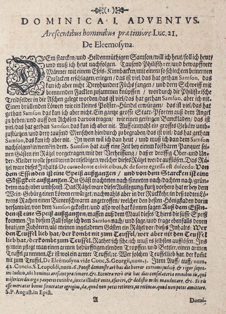 Große Abbildung Nr.2: 143-1 Abraham a S. Clara (d.i. U.Megerle).: (Alte Drucke, Handschriften und Theologie)