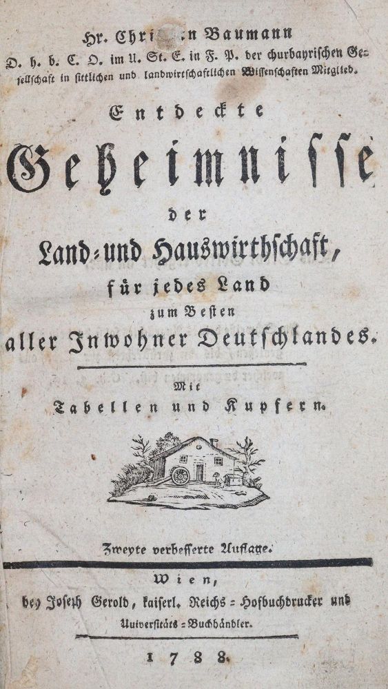 Große Abbildung Nr.1: 143-1000 Baumann,C.: (Land- und Forstwirtschaft, Landwirtschaft)