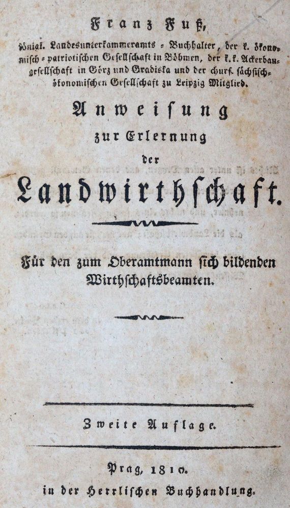 Große Abbildung Nr.1: 143-1004 Fuß,F.: (Land- und Forstwirtschaft, Landwirtschaft)