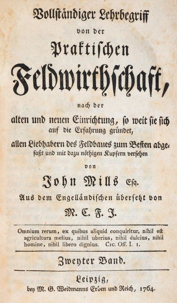 Große Abbildung Nr.1: 143-1008 Mills,J.: (Land- und Forstwirtschaft, Landwirtschaft)