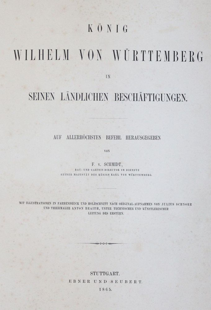 Große Abbildung Nr.8: 143-1021 Schmidt,F.v.: (Land- und Forstwirtschaft, Tierhaltung)
