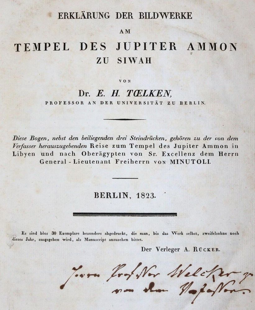 Große Abbildung Nr.1: 143-1029 Toelken,E.H.: (Archäologie)