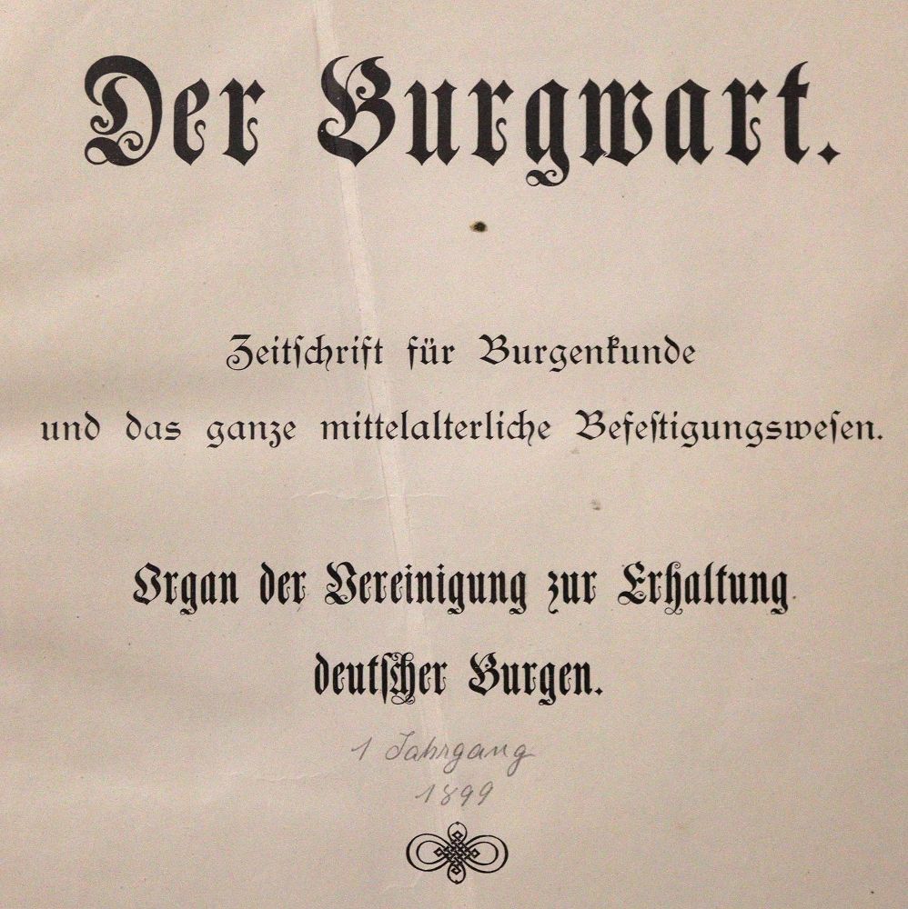 Große Abbildung Nr.1: 143-1033 Burgwart, Der.: (Architektur)