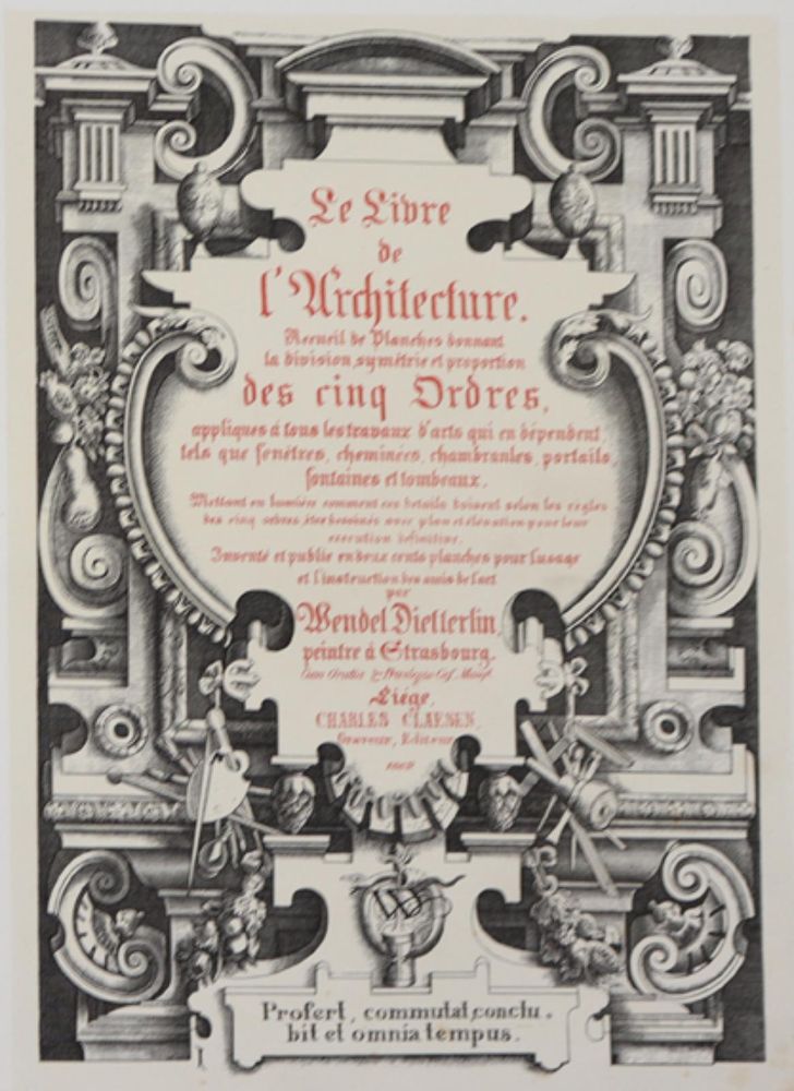 Große Abbildung Nr.1: 143-1034 Dietterlin,W.: (Architektur)