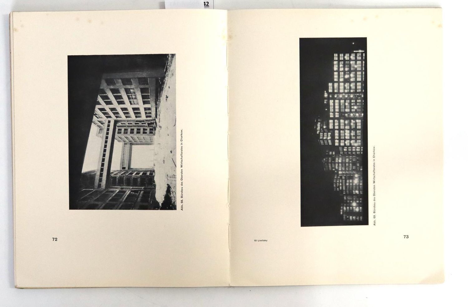 Große Abbildung Nr.4: 143-1041 Lissitzky,E.: (Architektur)