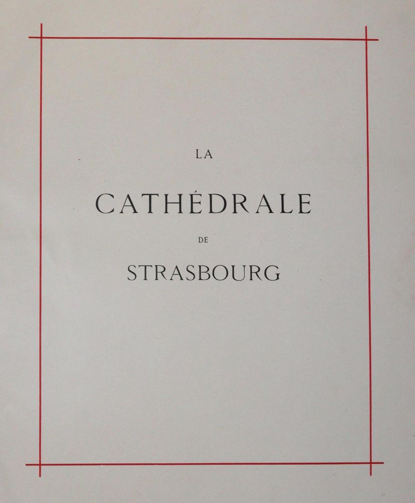 Große Abbildung Nr.1: 143-1044 Dacheux,(L.).: (Architektur, Strassburg)
