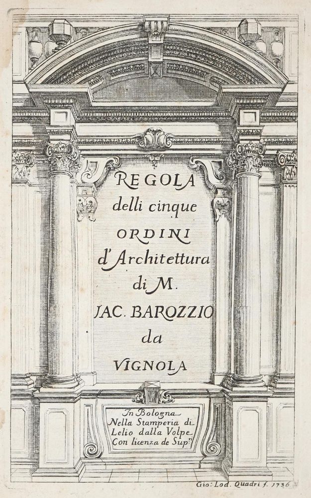 Große Abbildung Nr.1: 143-1047 Vignola,G.B.da.: (Architektur)