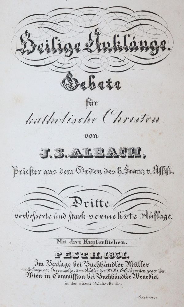 Große Abbildung Nr.2: 143-105 Albach,J.S.: (Einband)