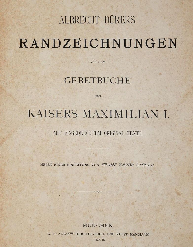 Große Abbildung Nr.1: 143-1060 Deis,C.A.: (Dürer)
