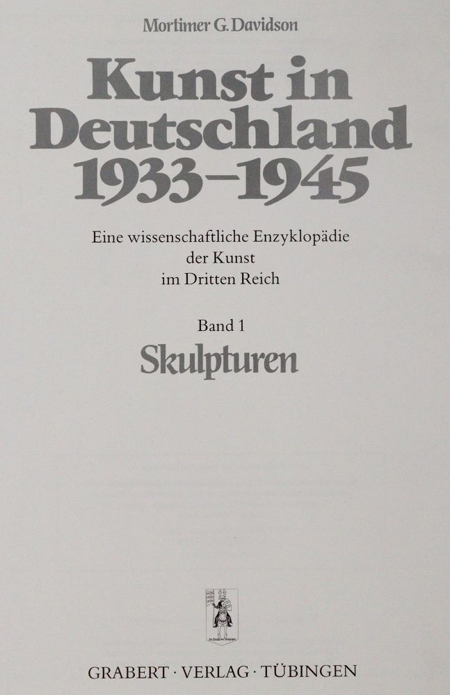Große Abbildung Nr.6: 143-1079 Kunst in Deutschland.: (Kunstwissenschaft)