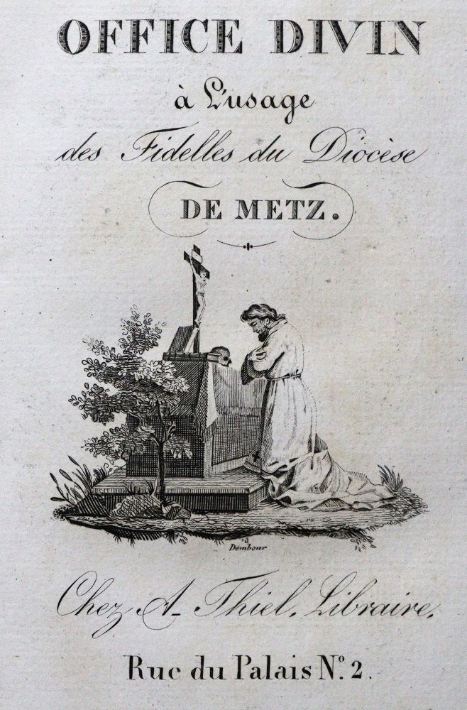 Große Abbildung Nr.2: 143-108 Office Divin: (Einband, Metz)