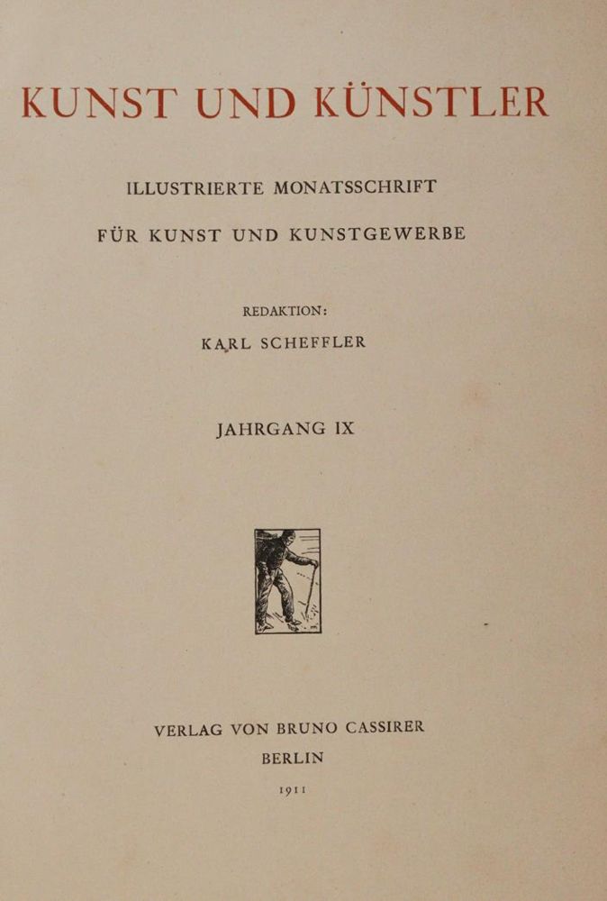 Große Abbildung Nr.1: 143-1080 Kunst und Künstler.: (Kunstwissenschaft)