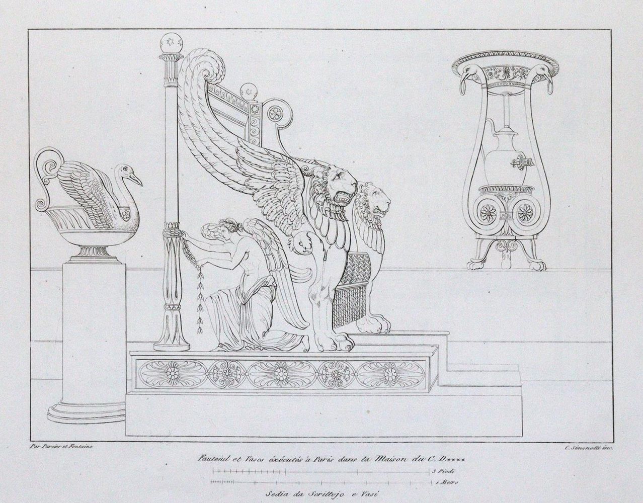 Große Abbildung Nr.2: 143-1092 Percier,C. u. P.F.L.Fontaine.: (Ornamente)