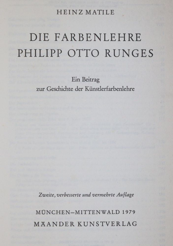 Große Abbildung Nr.1: 143-1100 Sammlung: (Runge)