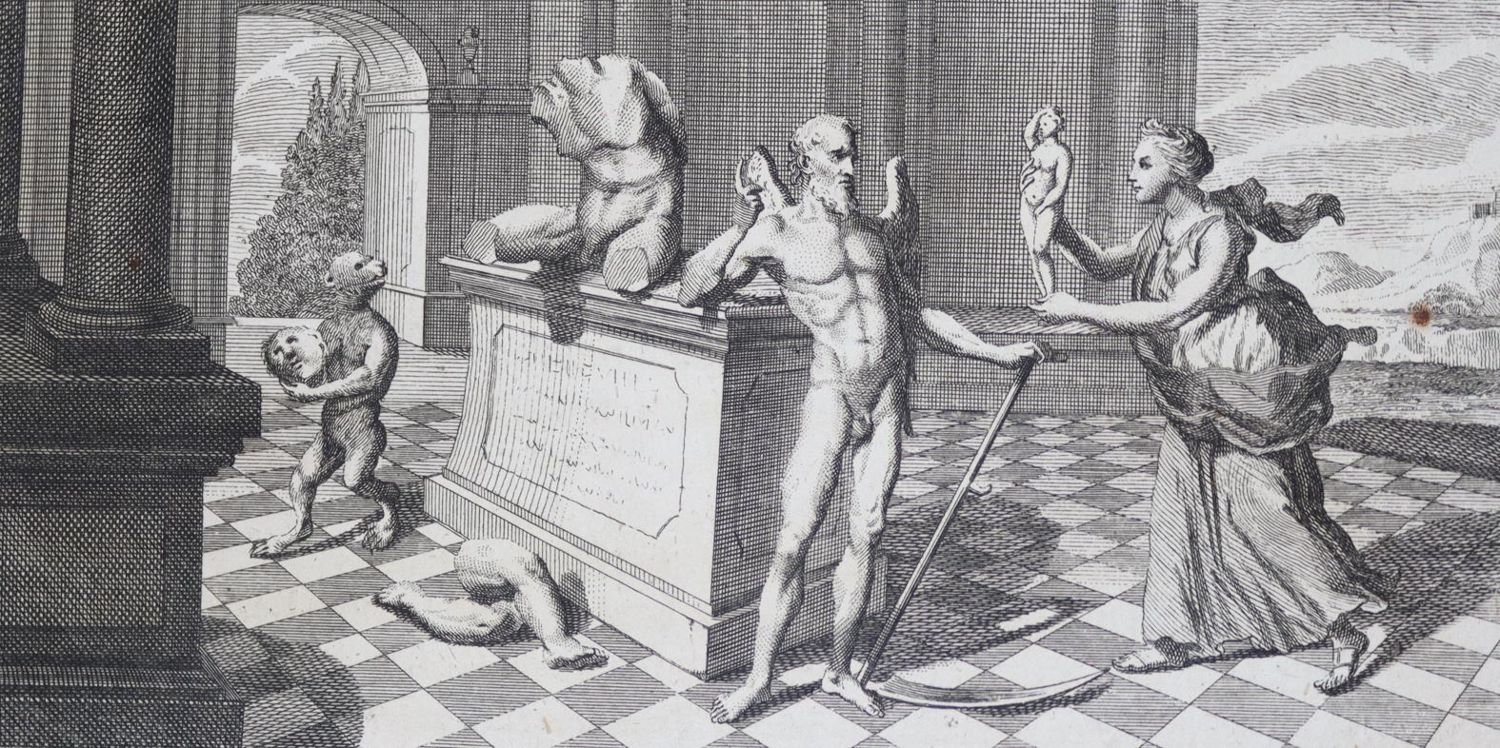 Große Abbildung Nr.4: 143-1106 Sandrart,J.v.: (Kunstwissenschaft)
