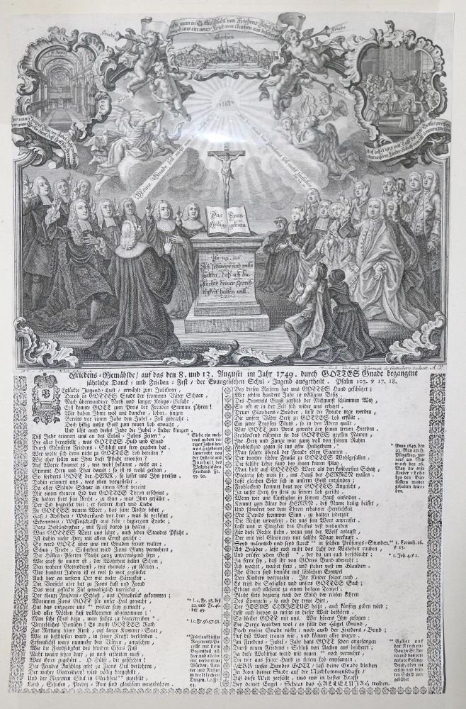 Große Abbildung Nr.1: 143-111 Friedens-Gemälde: (Einblattdrucke u. Flugschriften)