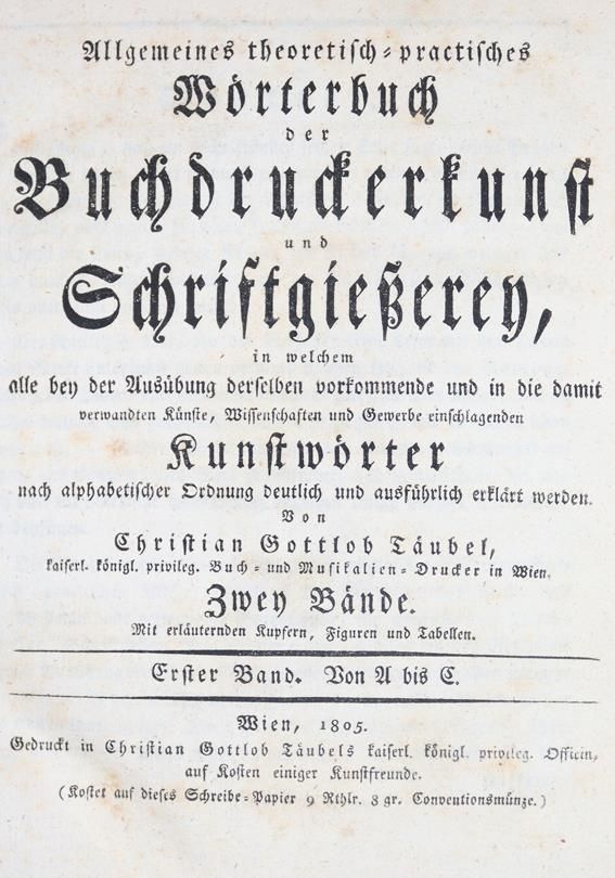 Große Abbildung Nr.1: 143-1117 Täubel,Ch.G.: (Buchdruckerei)