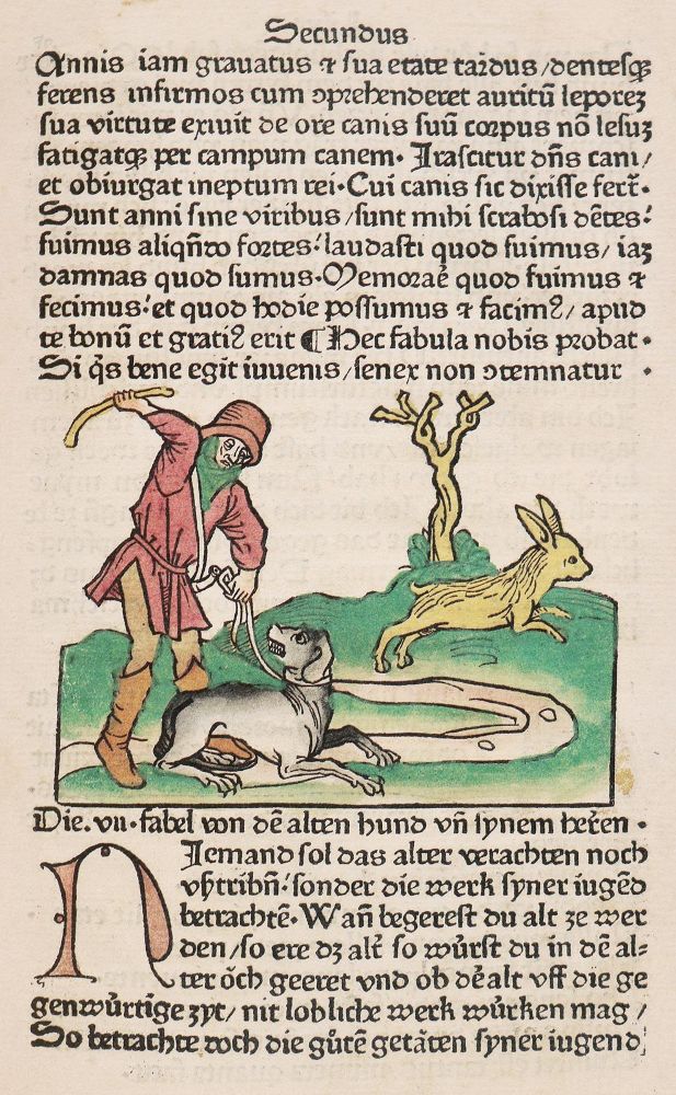 Große Abbildung Nr.1: 143-1127 Aesop.: (Faksimile)